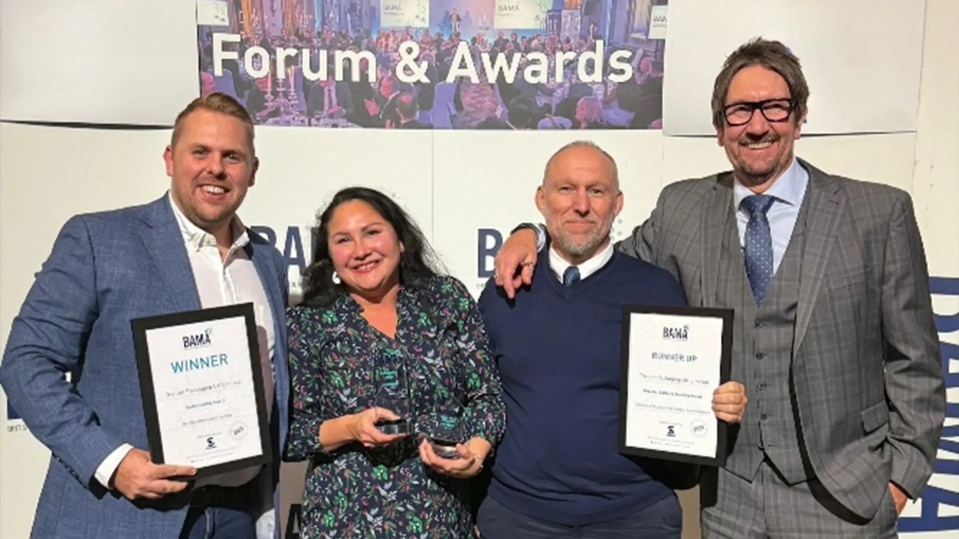 BAMA Sustainability Award for decarbonisation